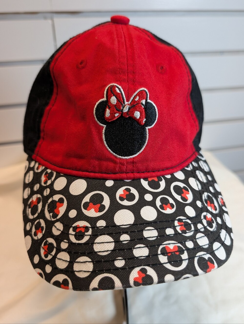 Disney Youth Minnie Mouse Baseball Hat Youth NWOT